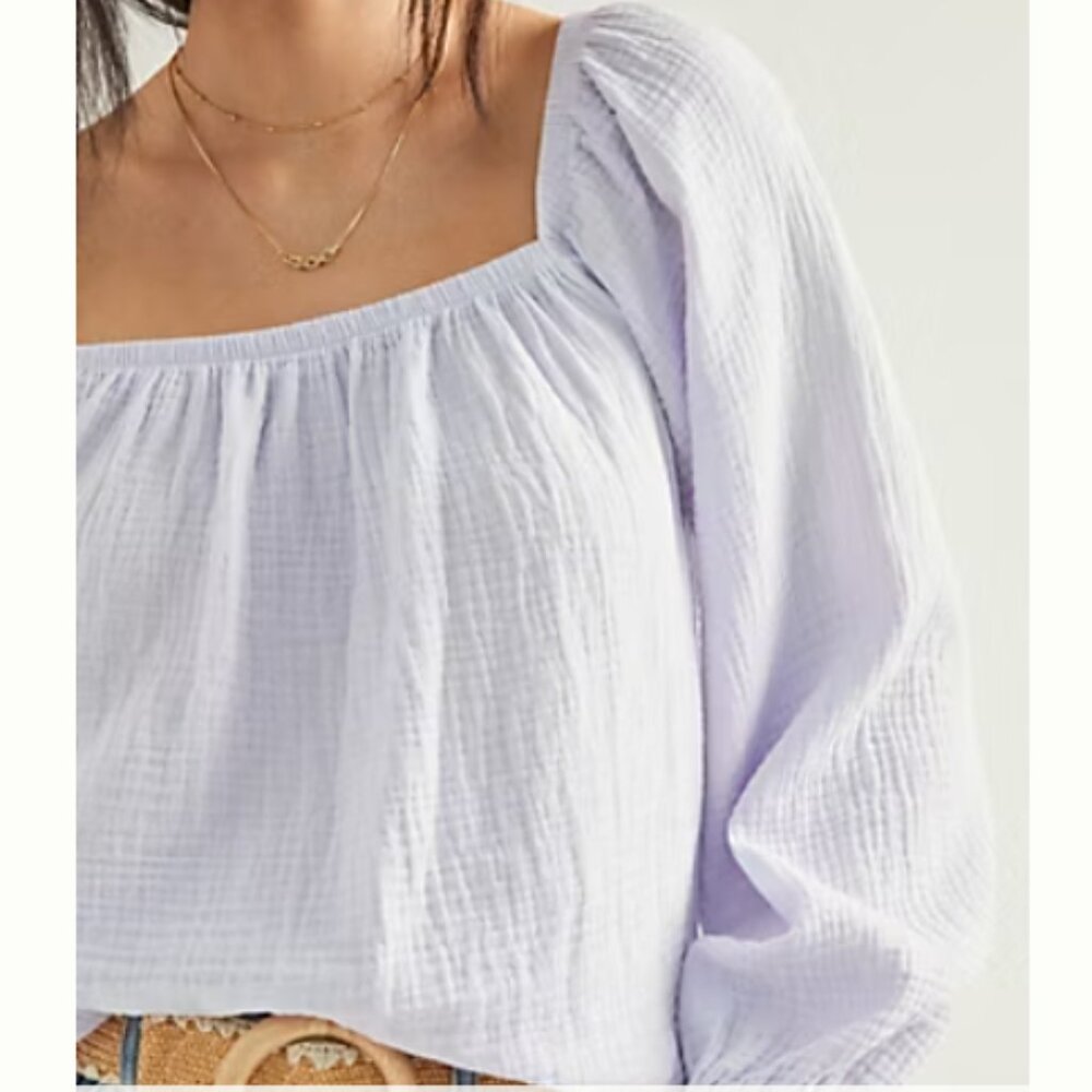 Anthropologie Cloth & Stone Jovie Blouse - Picture 2 of 8